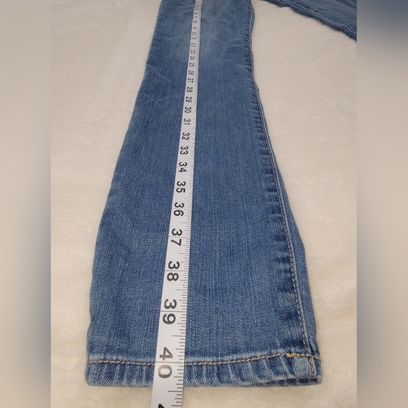 Abercrombie & Fitch Blue Skinny Jeans Premium Denim - Picture 10 of 12